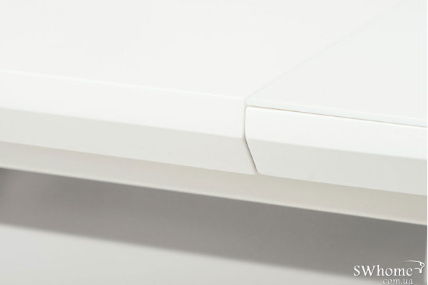 Стол раскладной обеденный Vetro Mebel TMM-53-2 Матовый Белый-6