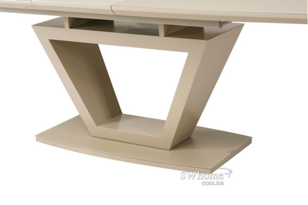 Стіл розкладний обідній Vetro Mebel TMM-53-2 Матовий Капучино-9