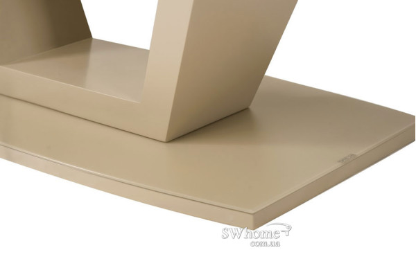 Стіл розкладний обідній Vetro Mebel TMM-53-2 Матовий Капучино-10