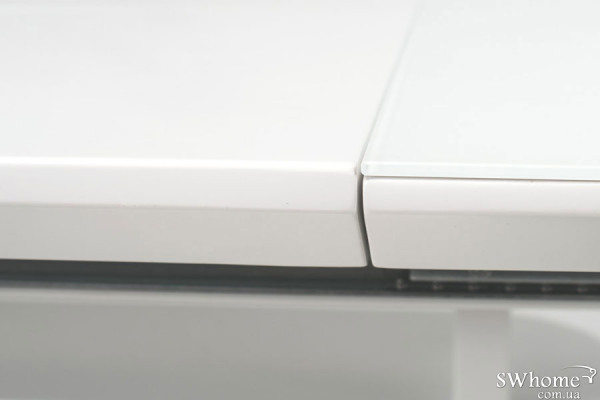 Раскладной обеденный стол Vetro Mebel TMM-56 Матовый Белый-5