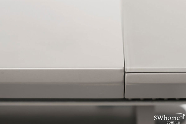 Розкладний обідній стіл Vetro Mebel TMM-56 Матовий Сірий-1