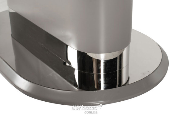 Розкладний обідній стіл Vetro Mebel TMM-56 Матовий Сірий-10