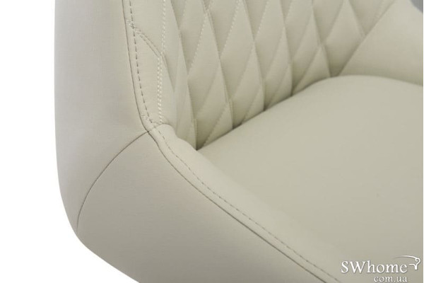 Поворотне крісло Vetro Mebel R-80 Світло-сіре-4