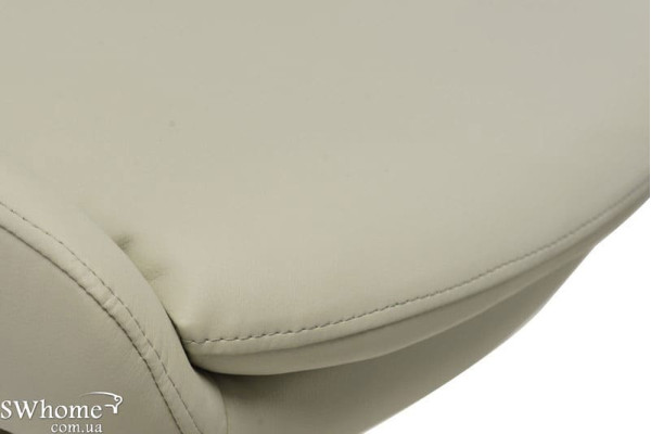 Поворотне крісло Vetro Mebel R-80 Світло-сіре-5