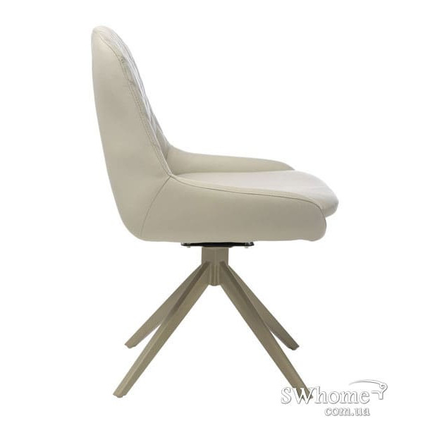 Поворотне крісло Vetro Mebel R-80 Світло-сіре-2