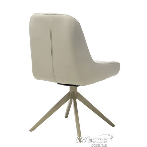 Поворотне крісло Vetro Mebel R-80 Світло-сіре-9