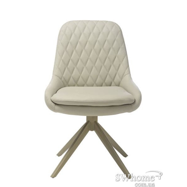 Поворотне крісло Vetro Mebel R-80 Світло-сіре-1