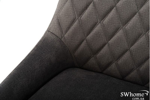 Поворотне крісло Vetro Mebel R-80 Графіт-4