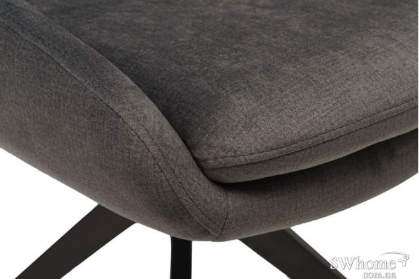 Поворотне крісло Vetro Mebel R-80 Графіт-5