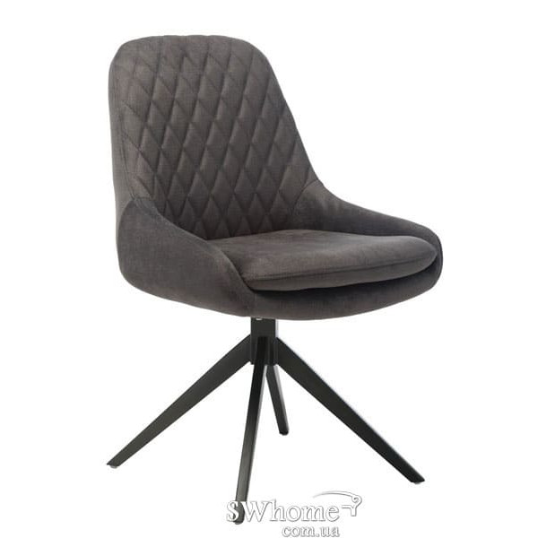 Поворотне крісло Vetro Mebel R-80 Графіт-0