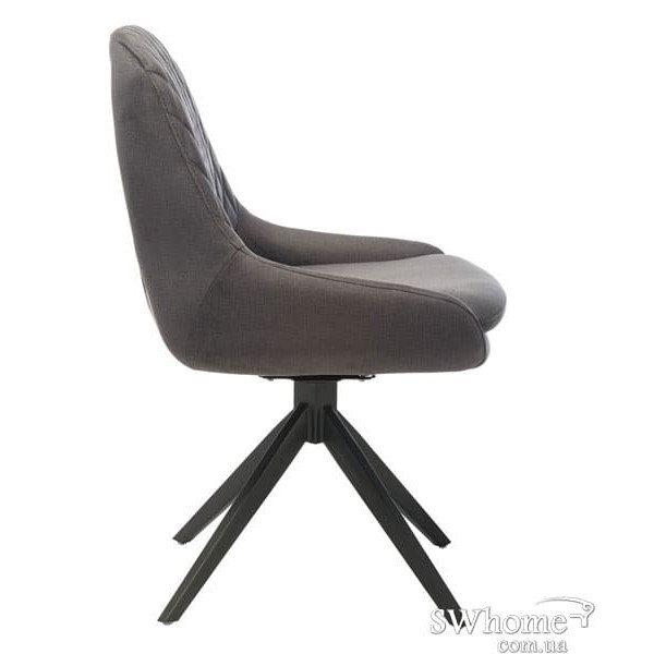 Поворотне крісло Vetro Mebel R-80 Графіт-3