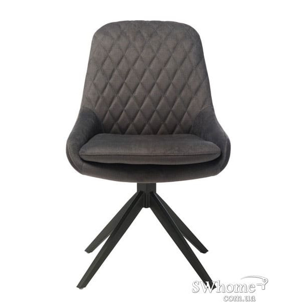 Поворотне крісло Vetro Mebel R-80 Графіт-1