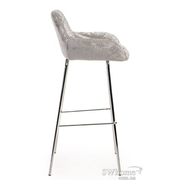 Барный стул Vetro Mebel B-12 Серебрянный-1