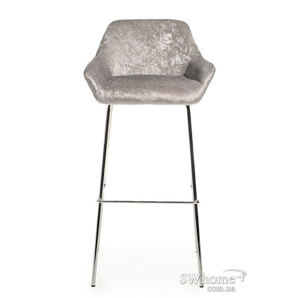 Барный стул Vetro Mebel B-12 Серебрянный-4