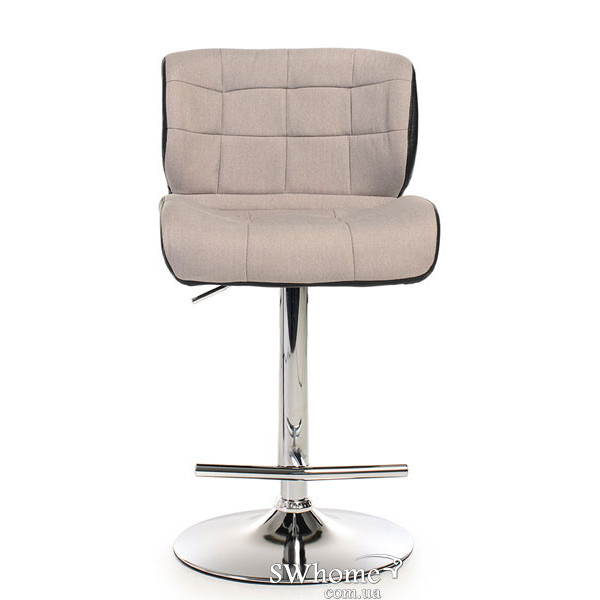 Барний стілець Vetro Mebel B-75 Сіро-Чорний-4