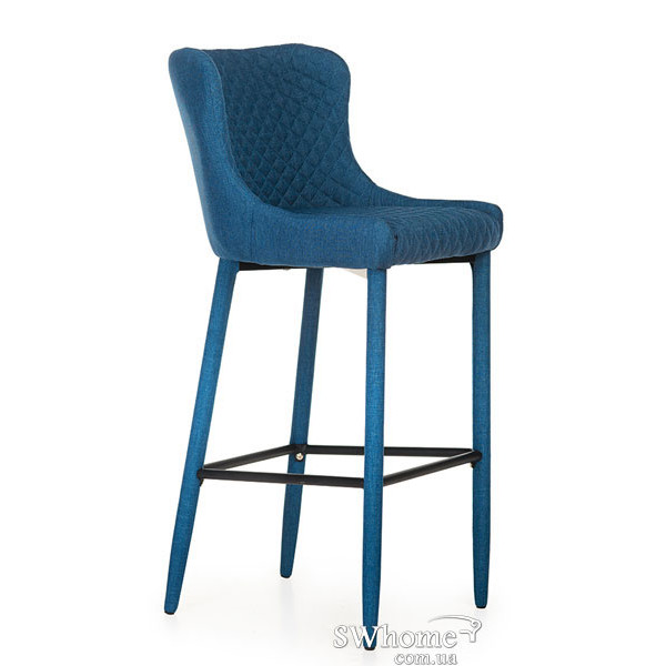Барный стул Vetro Mebel B-120 Синий-5