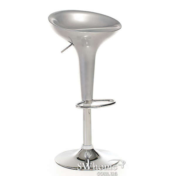 Барний стілець Vetro Mebel B-01 Срібний-0