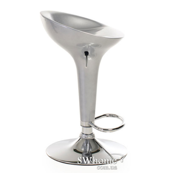 Барний стілець Vetro Mebel B-01 Срібний-3