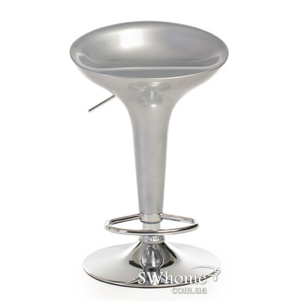 Барний стілець Vetro Mebel B-01 Срібний-2