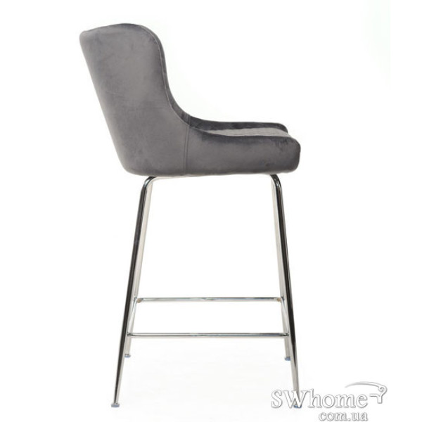 Барный стул Vetro Mebel B-120-1 Серый-2