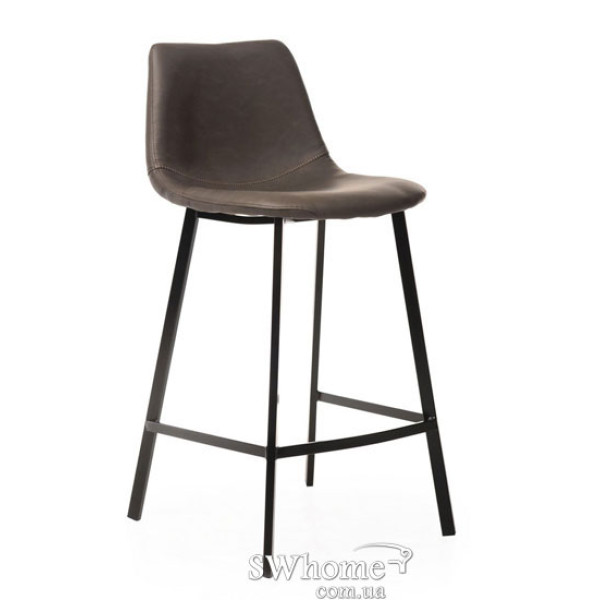 Напівбарний стілець Vetro Mebel B-16 Сірий антик-0