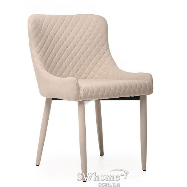 Стілець Vetro Mebel M-20 Молочний шеніл-0