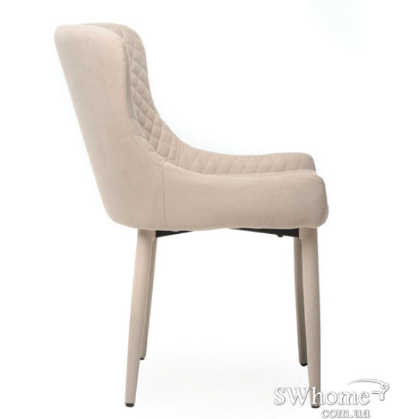 Стілець Vetro Mebel M-20 Молочний шеніл-2