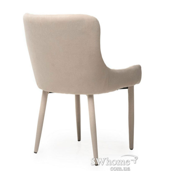Стілець Vetro Mebel M-20 Молочний шеніл-3