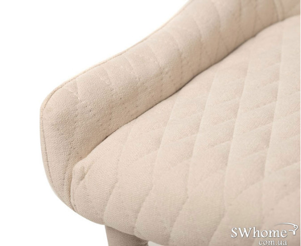 Стілець Vetro Mebel M-20 Молочний шеніл-10