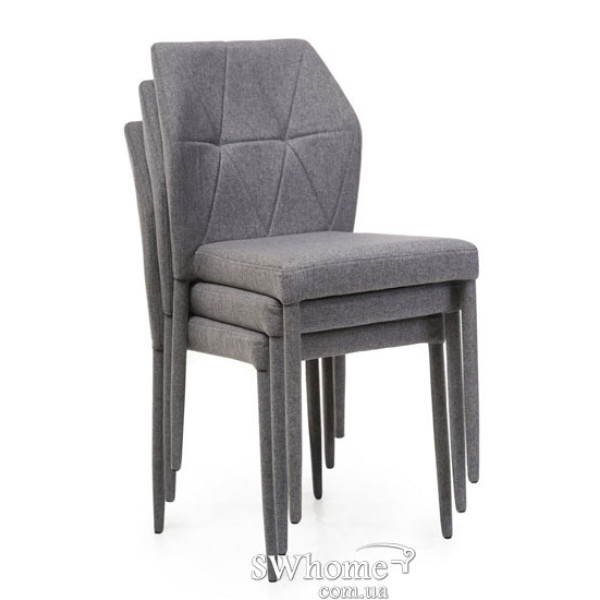 Стілець Vetro Mebel M-24 Світло-сірий-5