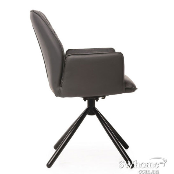 Стілець Vetro Mebel M-34 Графіт поворотний-2