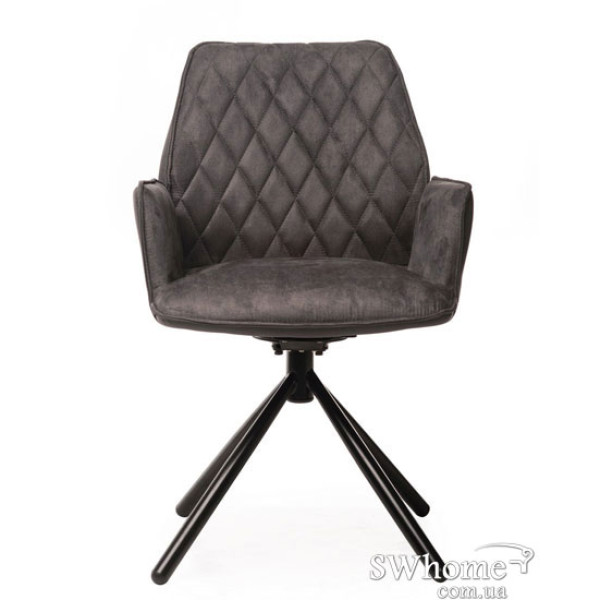 Стілець Vetro Mebel M-34 Графіт поворотний-1