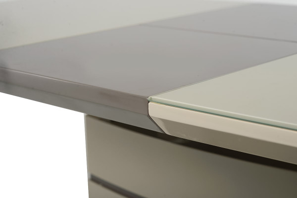 Раскладной обеденный cтол Vetro Mebel TM-50-1 Капучино Латте-5