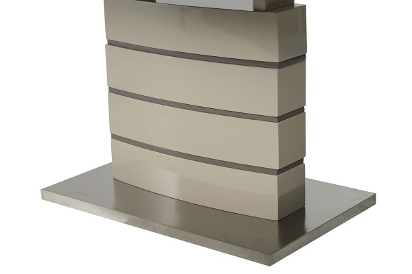 Раскладной обеденный cтол Vetro Mebel TM-50-1 Капучино Латте-8