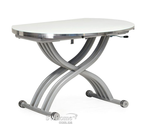 Стол обеденный Vetro Mebel TMT-33 Экстра белый-1