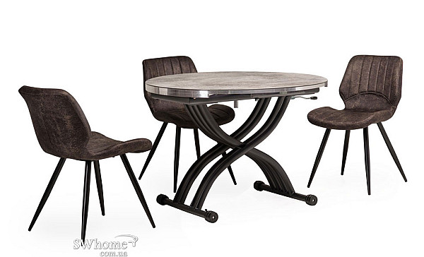 Стіл обідній Vetro Mebel TMT-33 Бетон-16