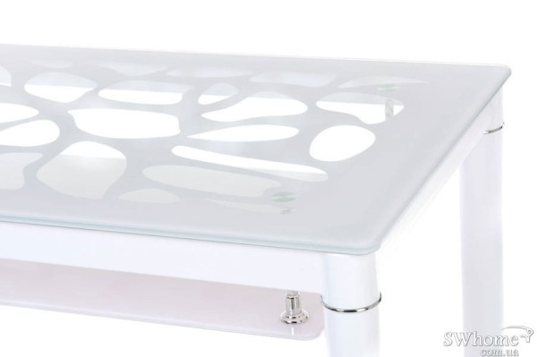 Обідній стіл Vetro Mebel T-300-2 Сніжно білий-1