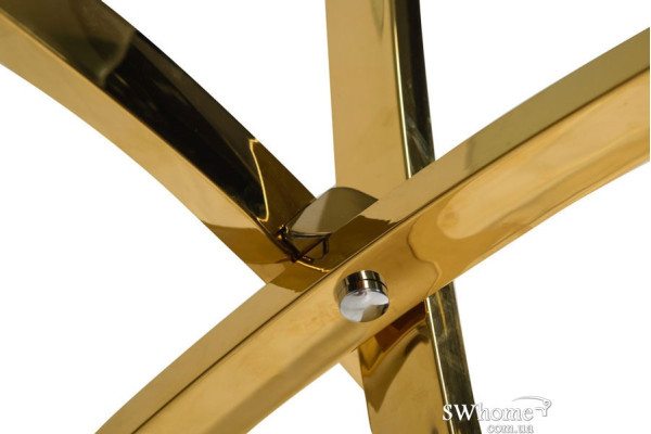Стол обеденный Vetro Mebel T-317 Золото-4