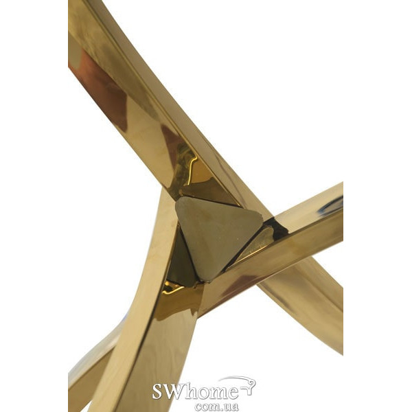 Стол обеденный Vetro Mebel T-317 Золото-5