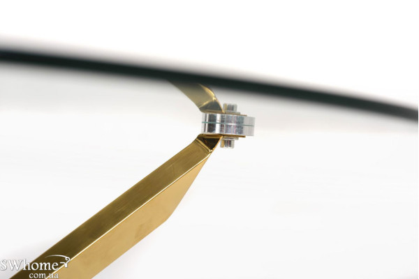 Стол обеденный Vetro Mebel T-317 Золото-6