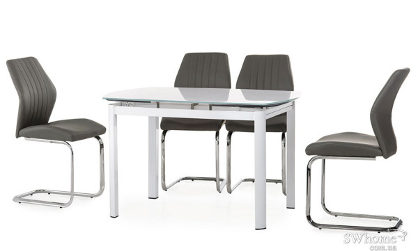 Стол раскладной обеденный Vetro Mebel T-600 Белый-4