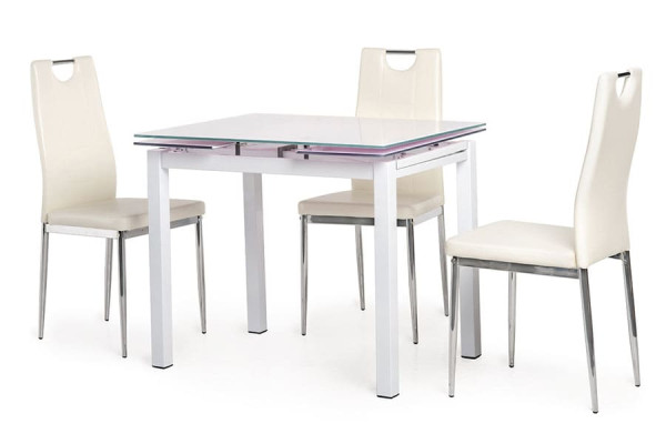 Стол раскладной обеденный Vetro Mebel T-231-8 Белый-2