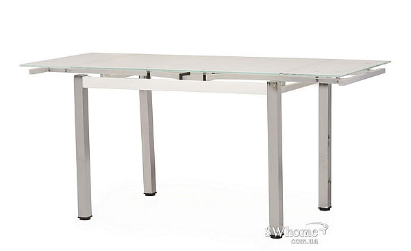 Стол раскладной обеденный Vetro Mebel T-231 Белый-1