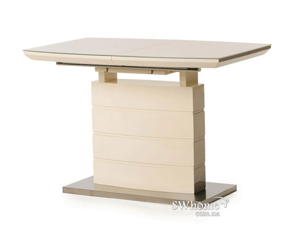 Стіл розкладний обідній Vetro Mebel ТМ-50-2 Молочний-3