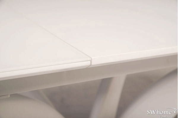 Стол раскладной обеденный Vetro Mebel TML-515 Матовый Белый-10