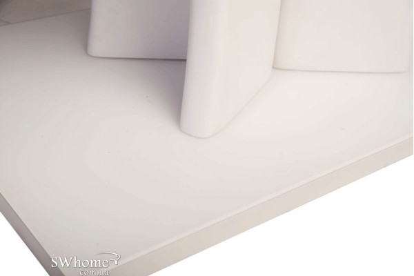 Стол раскладной обеденный Vetro Mebel TML-515 Матовый Белый-15