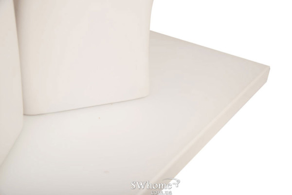 Стол раскладной обеденный Vetro Mebel TML-515 Матовый Белый-16