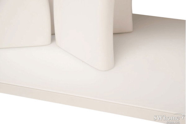 Стол раскладной обеденный Vetro Mebel TML-515 Матовый Белый-18