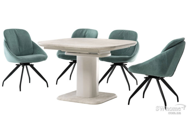 Стол раскладной обеденный Vetro Mebel TML-570 Айвори-4