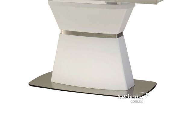 Стіл розкладний обідній Vetro Mebel TML-750 Матовий Білий-12